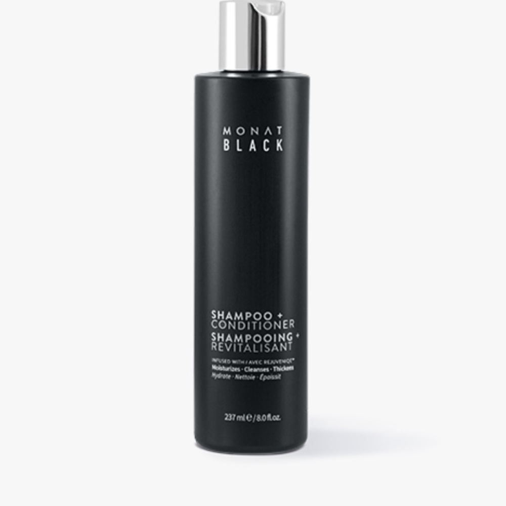 Monat 2 in 1 Black Shampoo and Conditioner